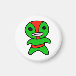 aimant de lutteur de Lucha Libre de li'l