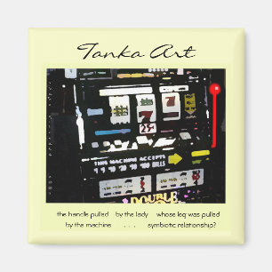 Aimant de machine à sous d'art de Tanka