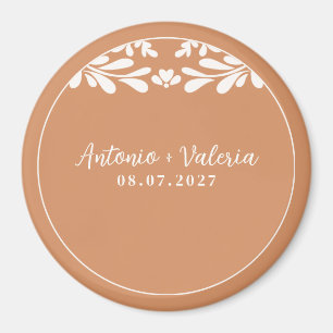 Aimant de mariage mexicain Talavera Hacienda Barro