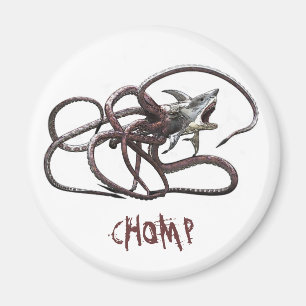 Aimant de MASTICATION BRUYANTE de Sharktopus