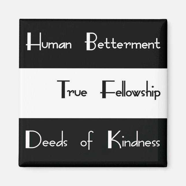 Aimant de motivation 2 (Devant)