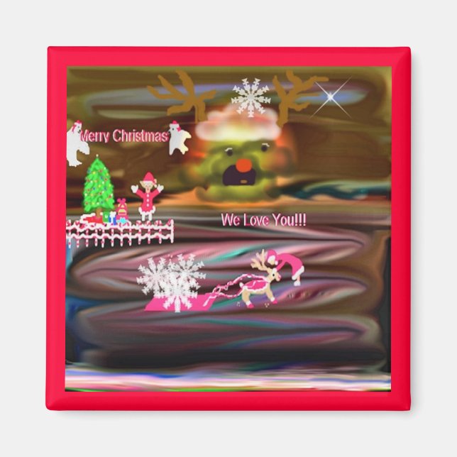 Aimant de Noël (Devant)