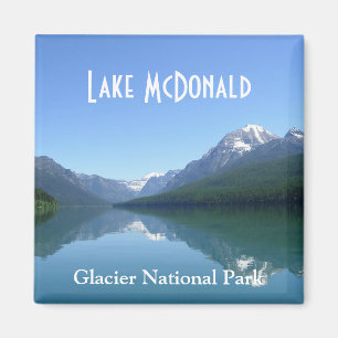 Aimant de parc national de glacier de McDonald de