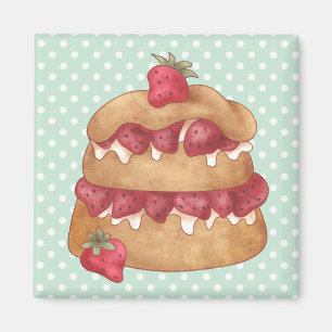 Aimant de pâtisserie de gâteaux de petits gâtea