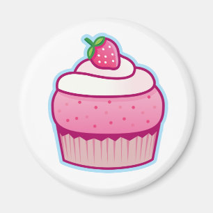 aimant de petit gâteau de baie