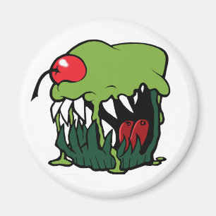aimant de petit gâteau de zombi