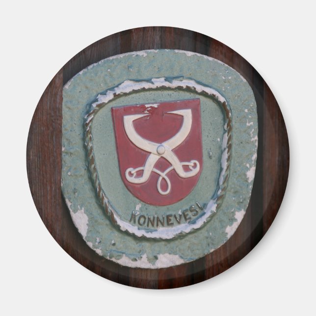 Aimant de plaque de porte Konnevesi (Devant)