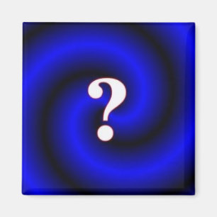 Aimant de point d'interrogation