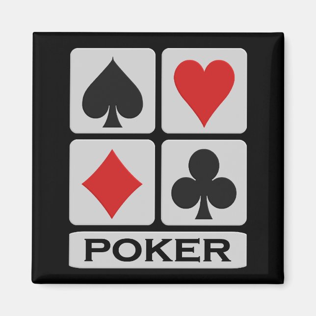 Aimant de poker (Devant)