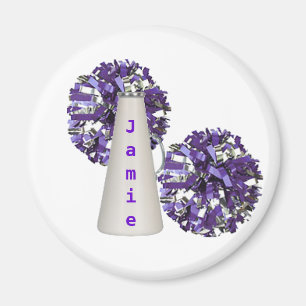 Aimant de pom-pom girl