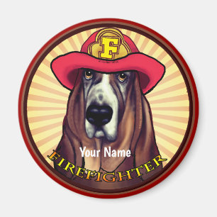 Aimant de pompier de chien de chien de cheville