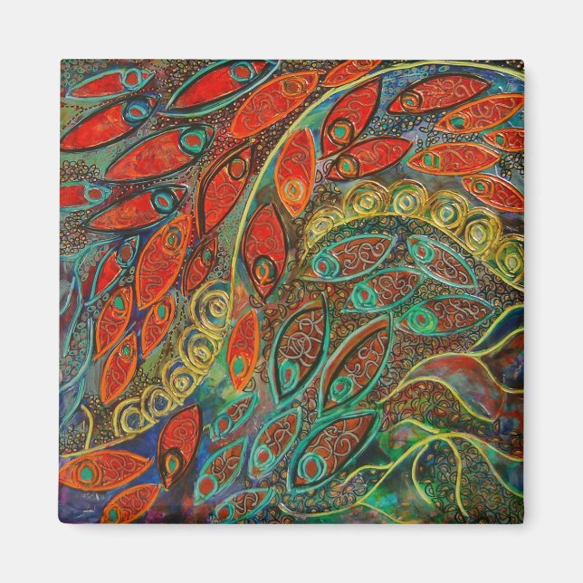 aimant de porte à tambour (peinture) (Devant)