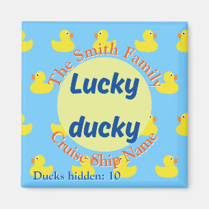 Aimant de porte de canard de croisière modifiable