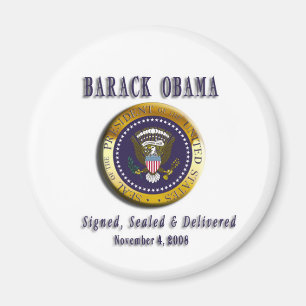 AIMANT DE PRÉSIDENT BARACK OBAMA