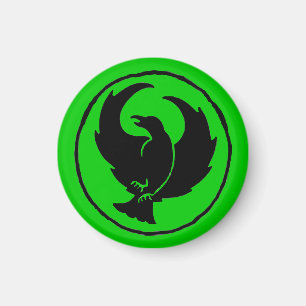 Aimant de rallonge coudée (noir/vert vrai)