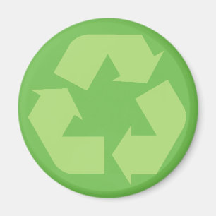 Aimant de recyclage vert