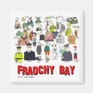 Aimant de réfrigérateur de baie de Fraochy