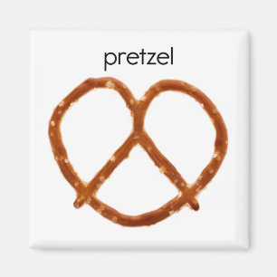 Aimant de réfrigérateur de bretzel