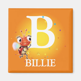 Aimant de réfrigérateur de coccinelle