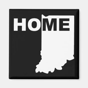 Aimant de réfrigérateur de l'Indiana loin de l'Éta