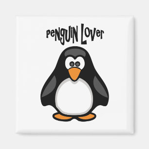 Aimant de réfrigérateur de louvet de pingouin