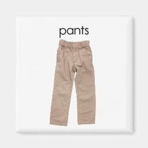 Aimant de réfrigérateur de pantalon