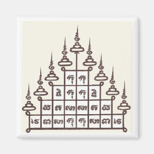 Aimant de réfrigérateur de Sak Yant