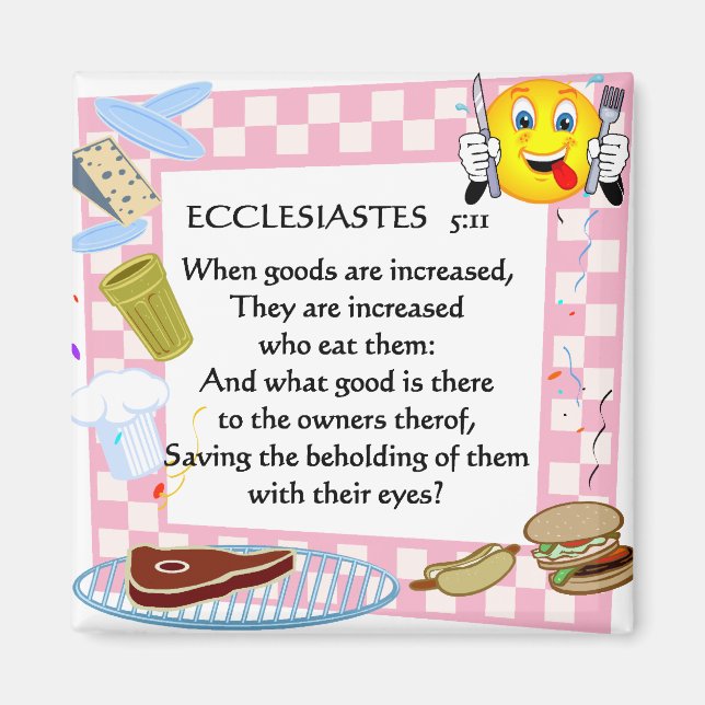 aimant de réfrigérateur d'écritures (Devant)