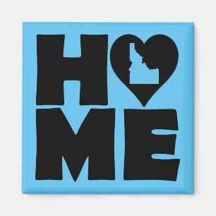 Aimant de réfrigérateur Idaho Home Heart State