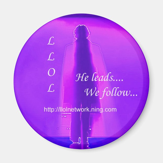 Aimant de réfrigérateur LLOL (Devant)