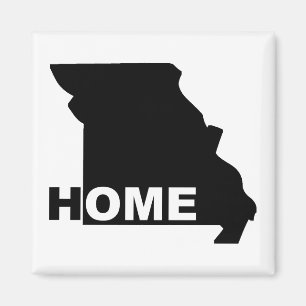 Aimant de réfrigérateur Missouri maison loin de l'