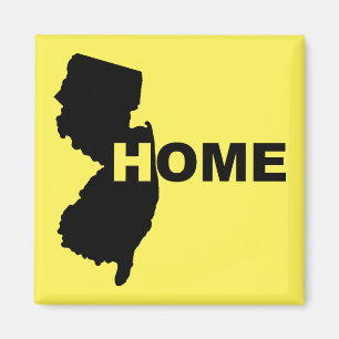 Aimant de réfrigérateur New Jersey loin de l'État