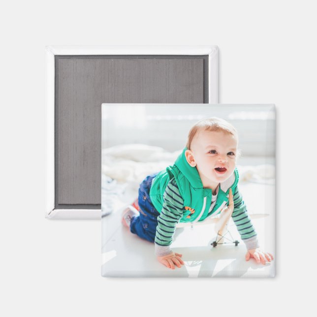 Aimant de réfrigérateur personnalisé Aimant photo  (Recto/Verso)