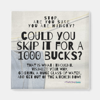 Aimant de régime de perte de poids d'amusement