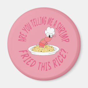 Aimant de riz frit aux crevettes
