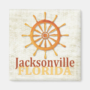 Aimant de roue du capitaine de Jacksonville en Flo