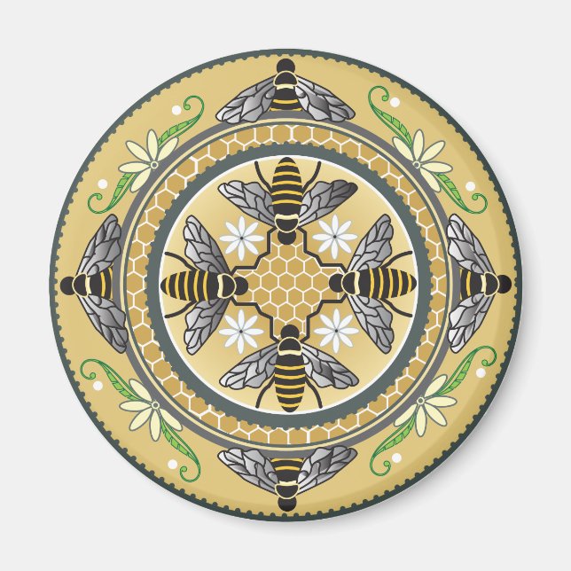 Aimant de ruche (Devant)