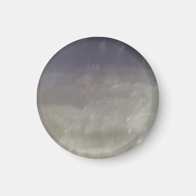 Aimant de sélénite de guérison cristalline (Devant)