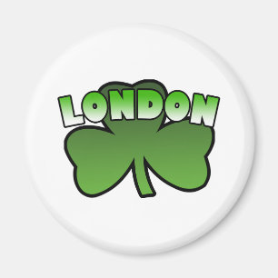 Aimant de shamrock de Londres