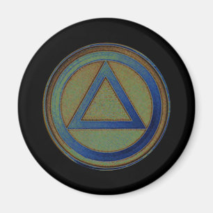 Aimant de sobriété de récupération de cercle et de