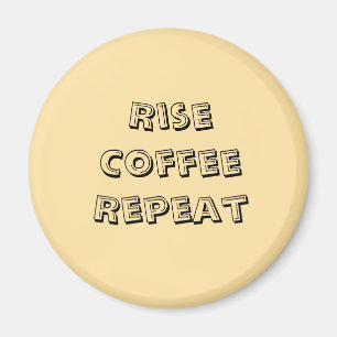 Aimant de soumission de café motivationnel