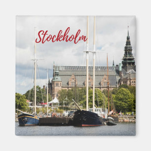 Aimant de souvenir de Stockholm