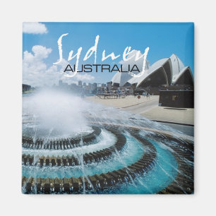 Aimant de souvenir de voyage de Sydney Australie
