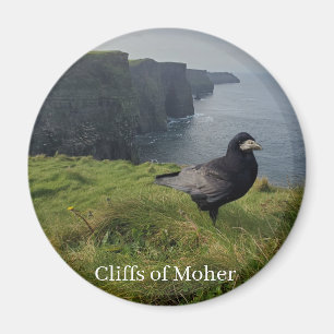 Aimant de souvenir des falaises de Moher, Irlande