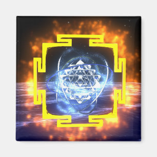 Aimant de Sri Yantra