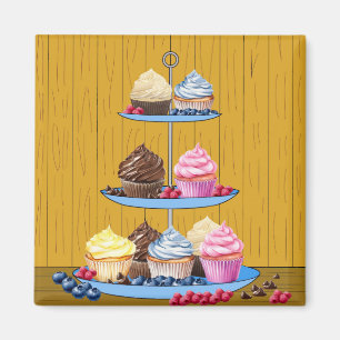Aimant de temps de muffin