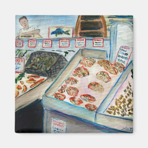 Aimant de vente de fruits de mer (Pike Place Seatt