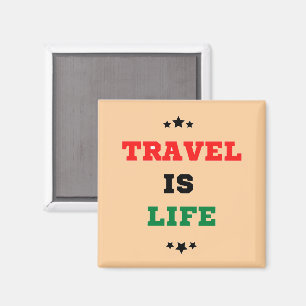 Aimant de vie de voyage