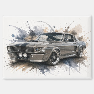 Aimant de voiture de muscle américaine