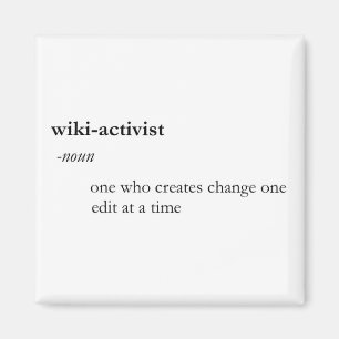 aimant de Wiki-activiste